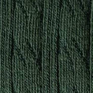 Little Stocking Co Forest Green Cable Knit Tights