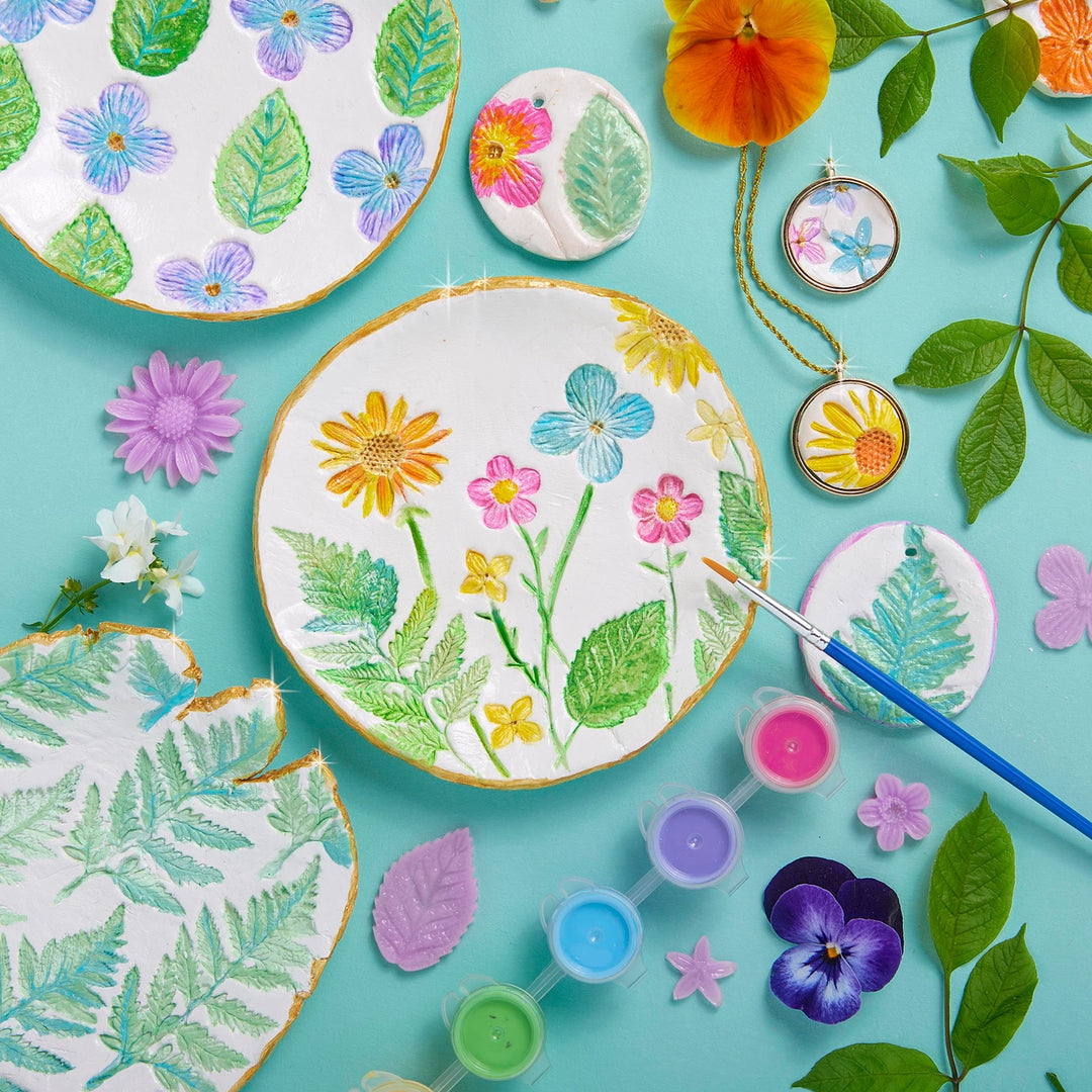 Bright Stripes Wish Craft Flower Power Pottery