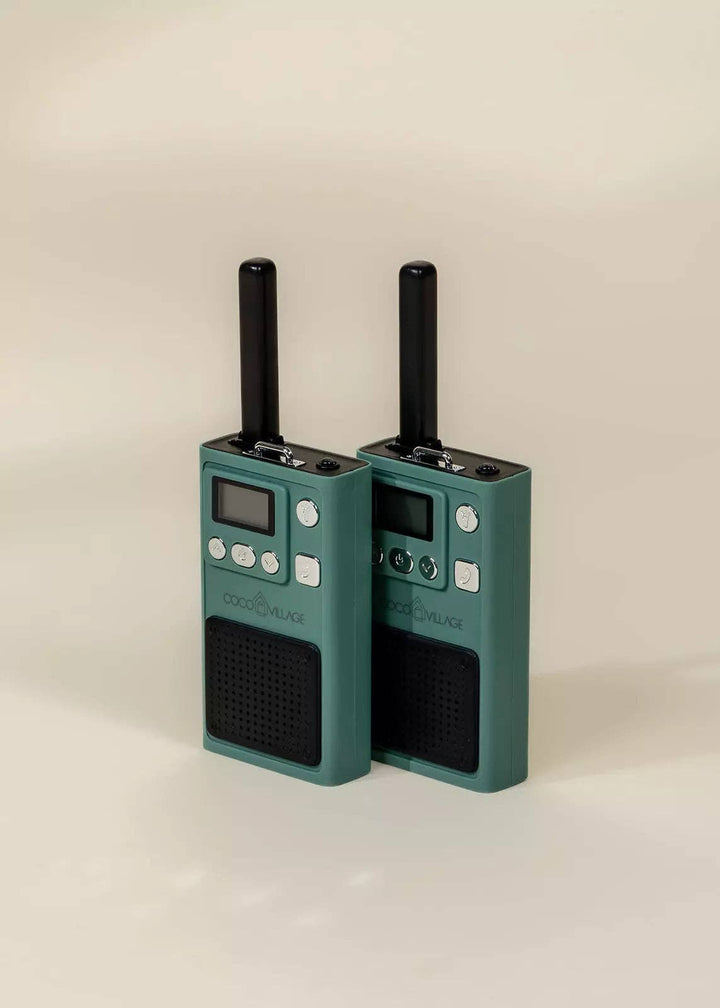 Coco Village Set of 2 Walkie Talkies - Seafoam