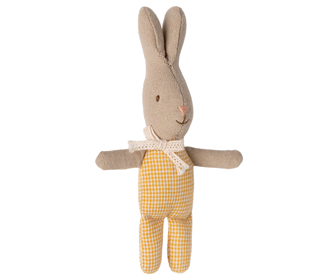 Maileg My Rabbit - Yellow Check