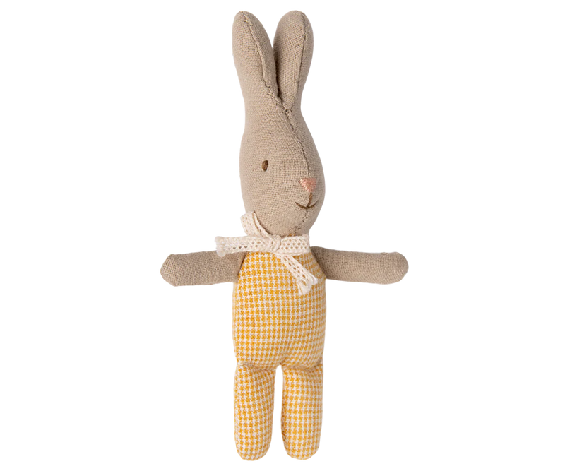 Maileg My Rabbit - Yellow Check