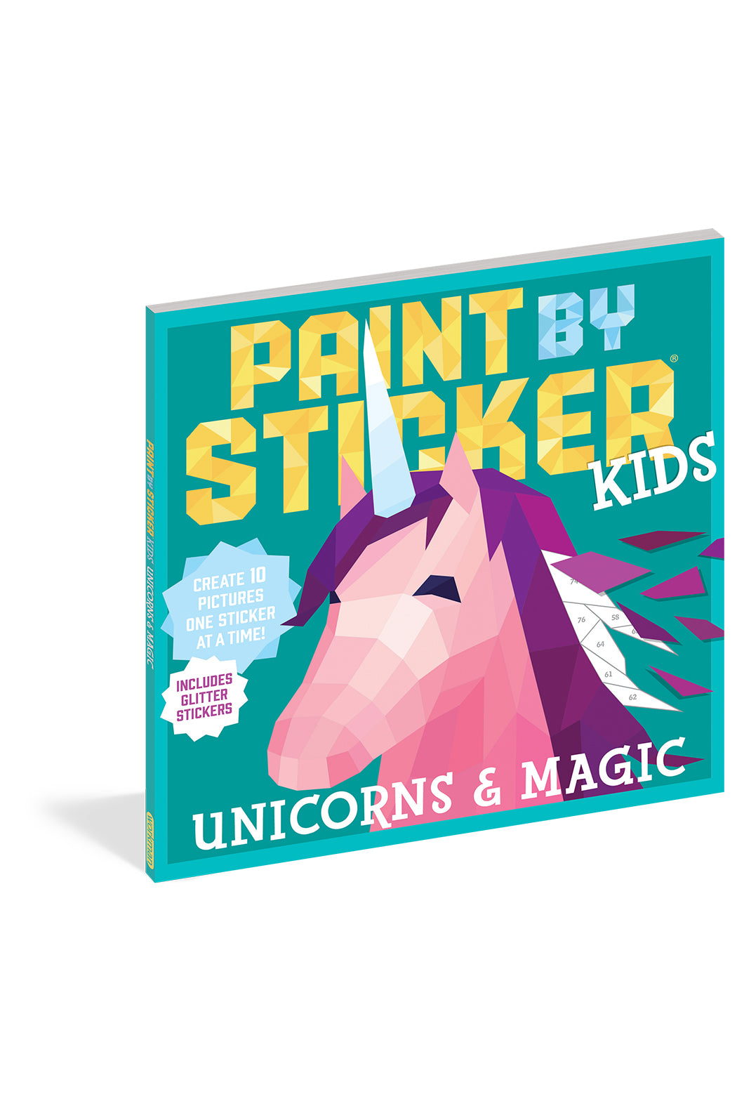 Paint By Stickers: Unicorns & Magic