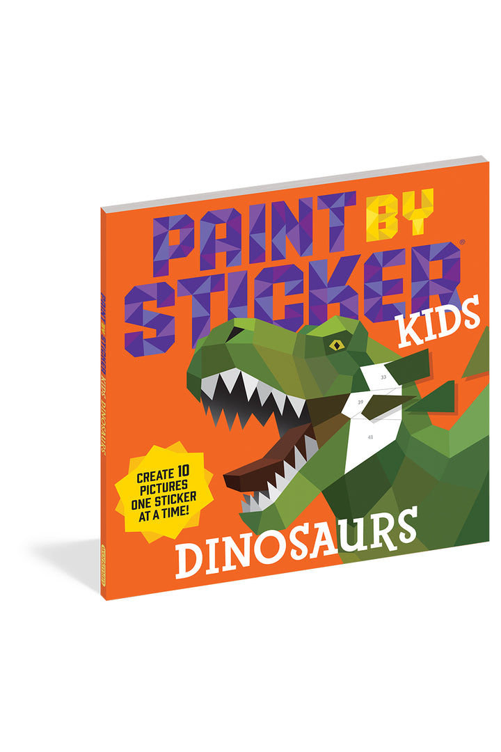 Paint By Sticker Kids: Dinosaurs