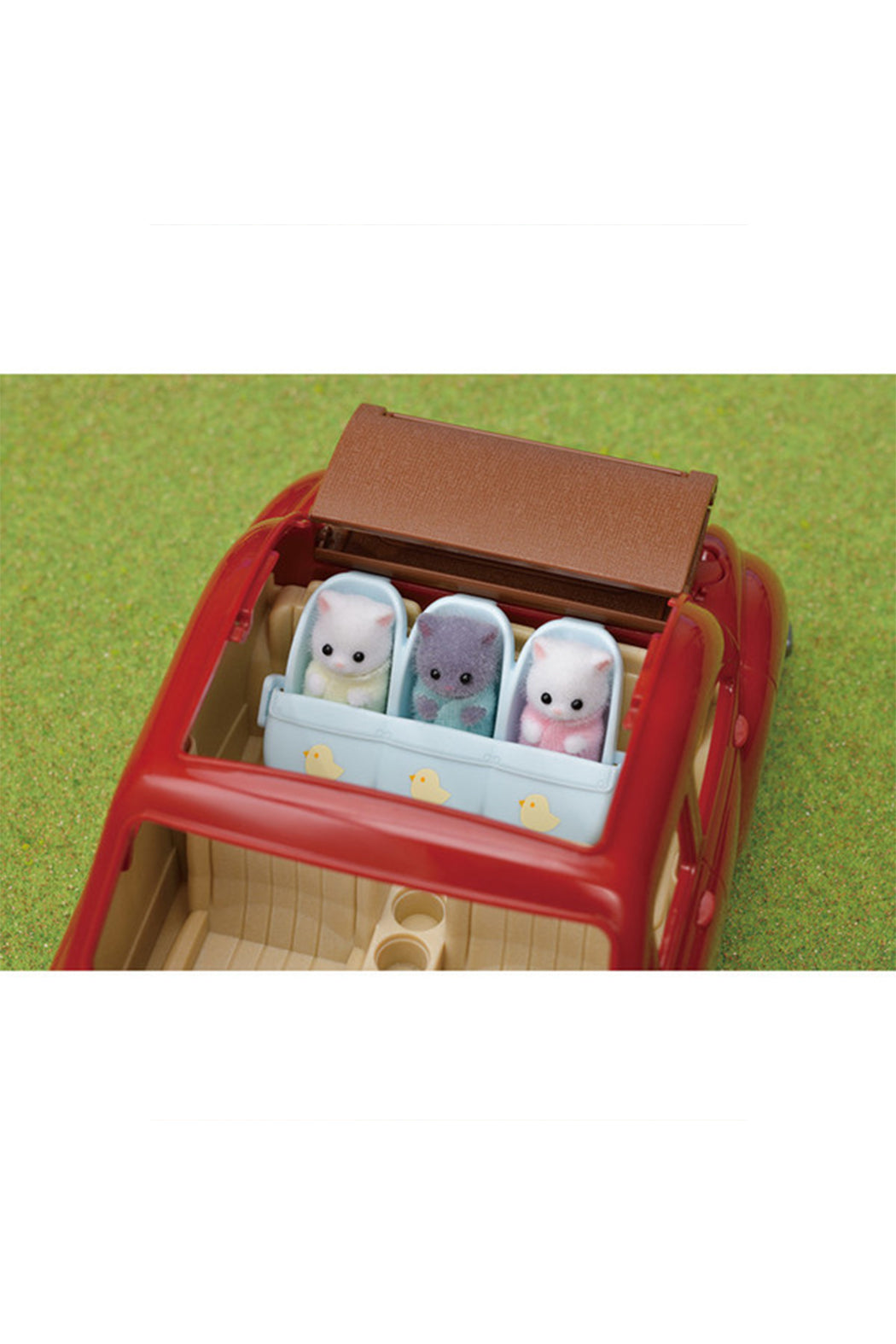 Calico Critters Triplet Baby Stroller