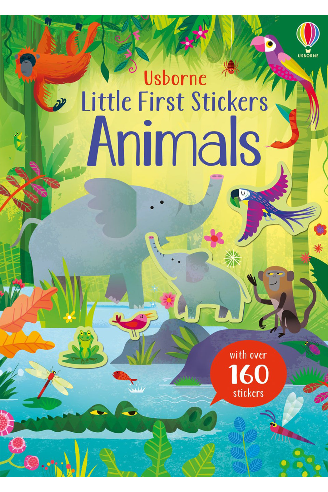 Usborne Little First Stickers Animals