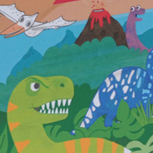 Tiger Tribe Dinosaurs Coloring Set