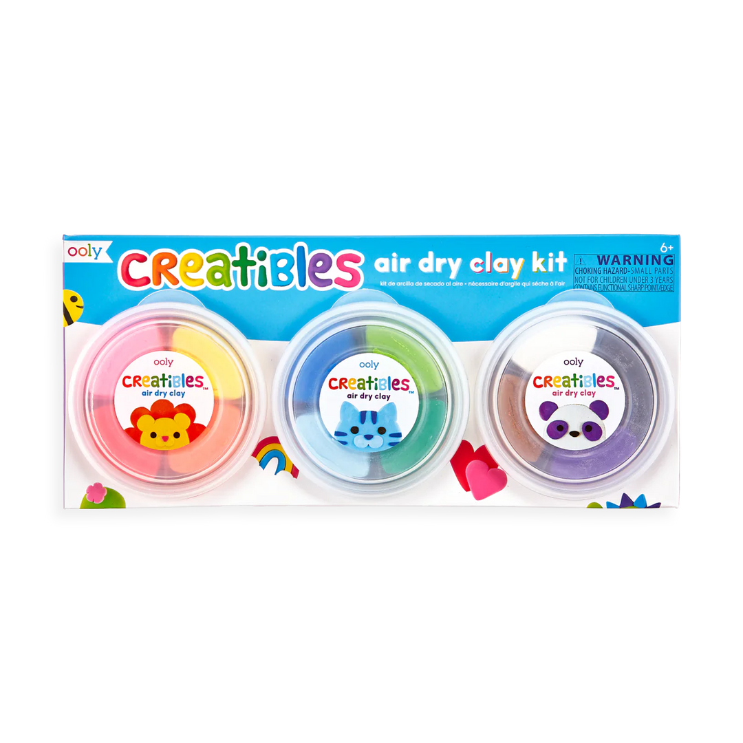 Ooly Creatibles Standard Air Dry Clay Kit