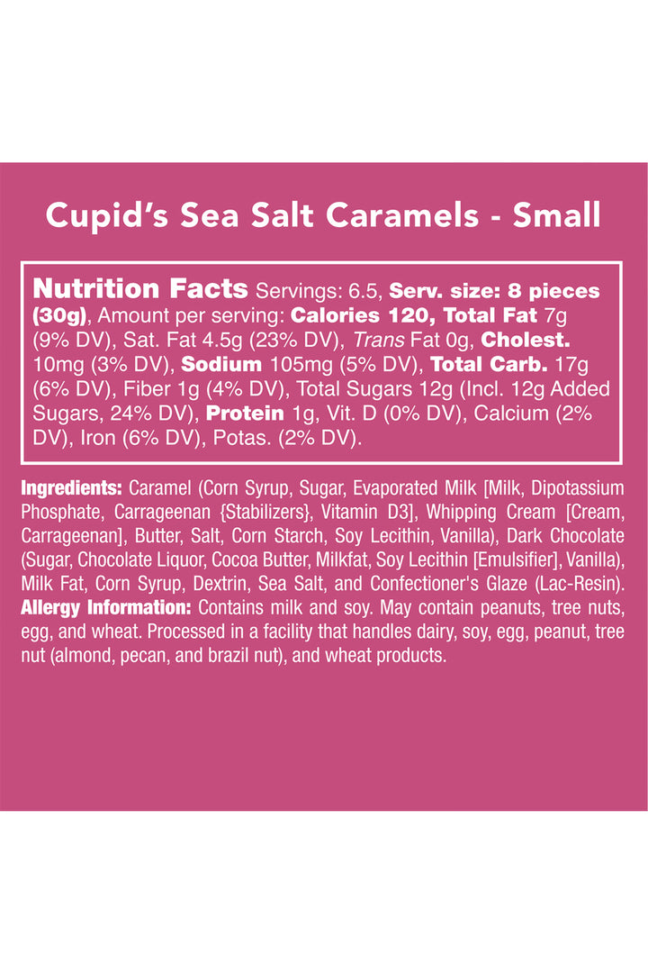 Candy Club Cupid's Sea Salt Caramels