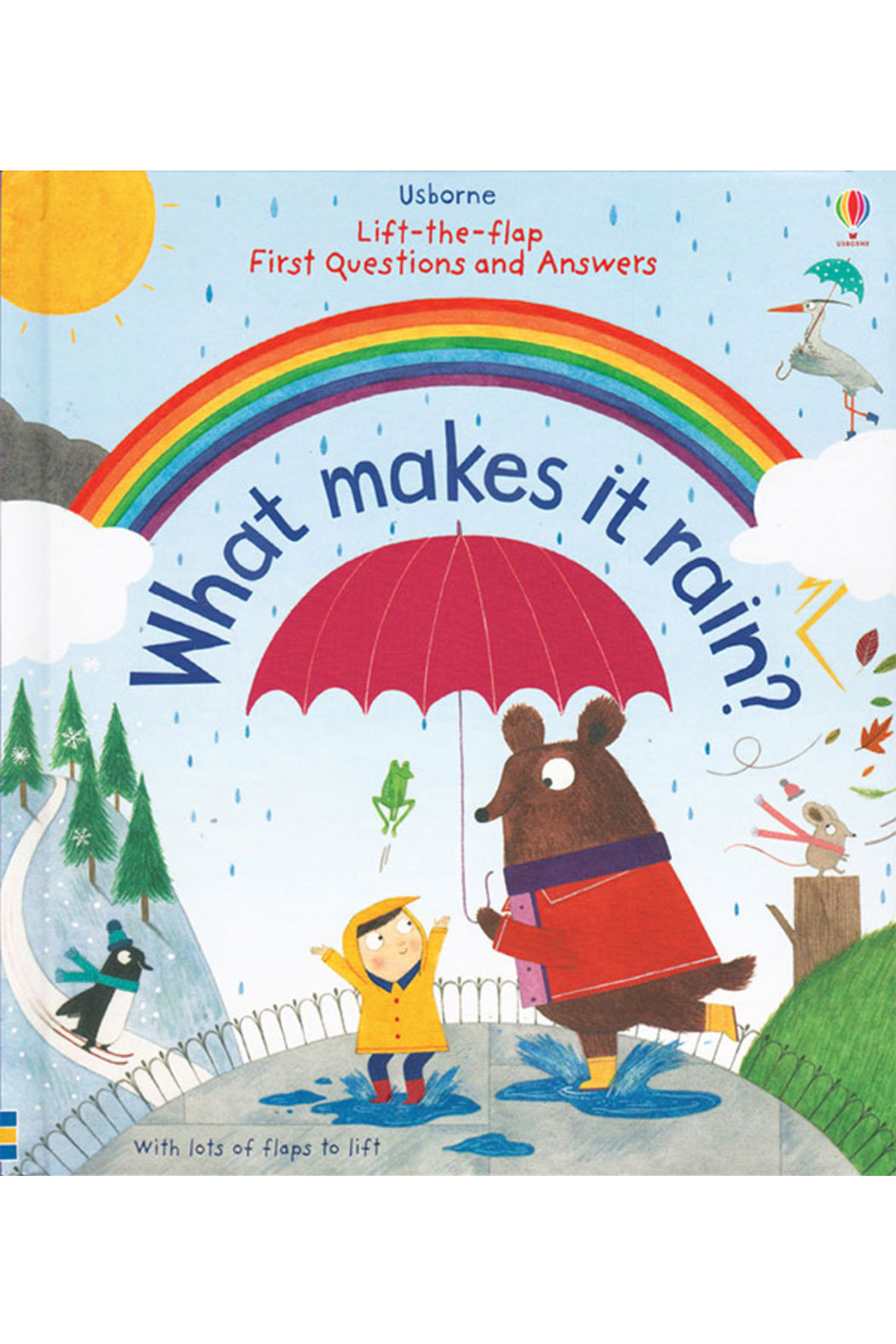 Usborne Lift-the-Flap First Questions And Answers: What Makes it Rain?