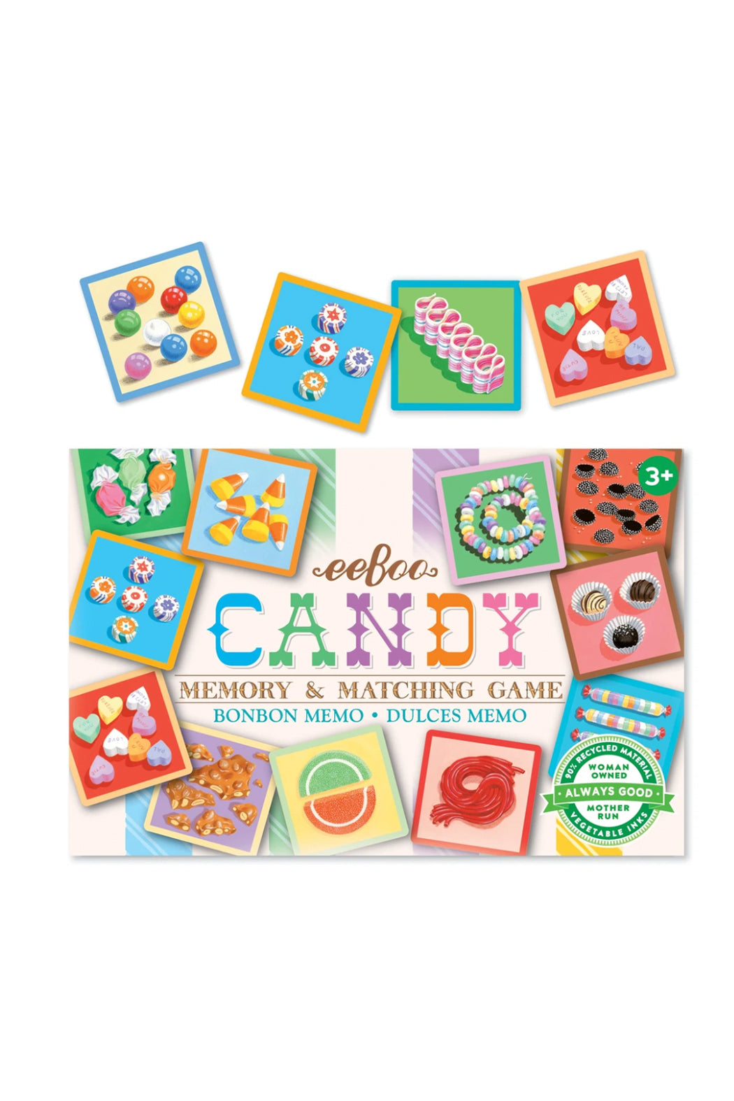 Eeboo Candy Memory & Matching Game