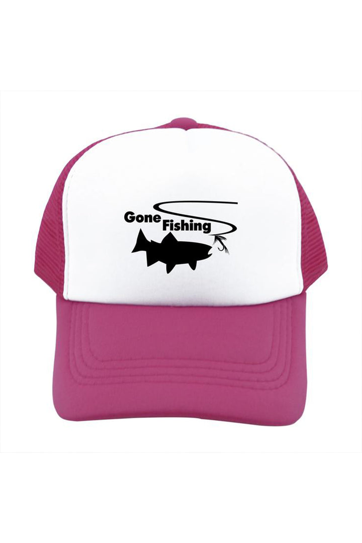 Outdoorable Apparel Gone Fishing Hat - Pink