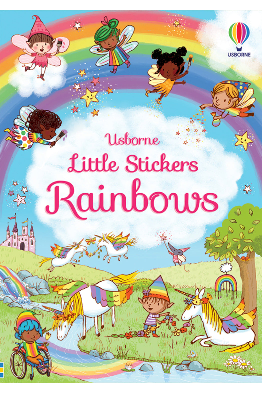 Usborne Little First Stickers Rainbows