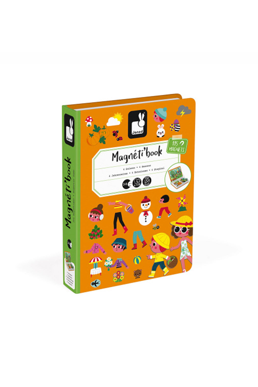 Janod Four Seasons Magnetibook