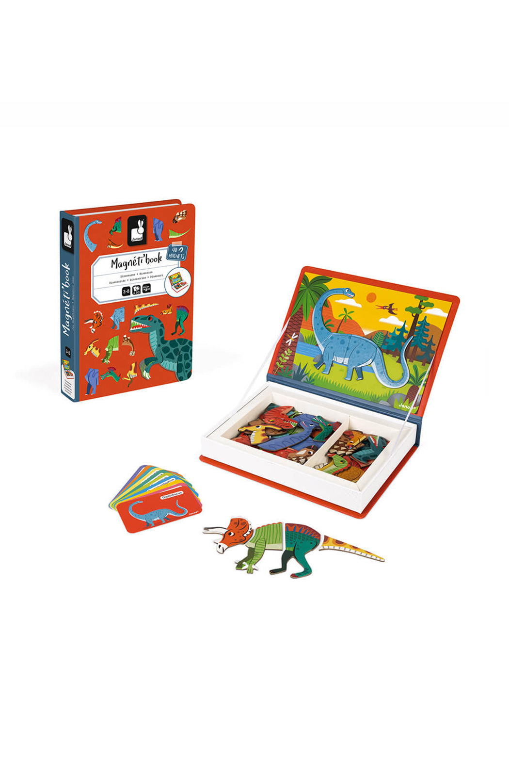 Janod Dinosaur Magnetibook