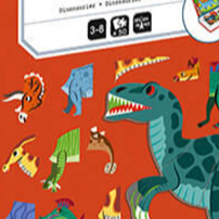 Janod Dinosaur Magnetibook