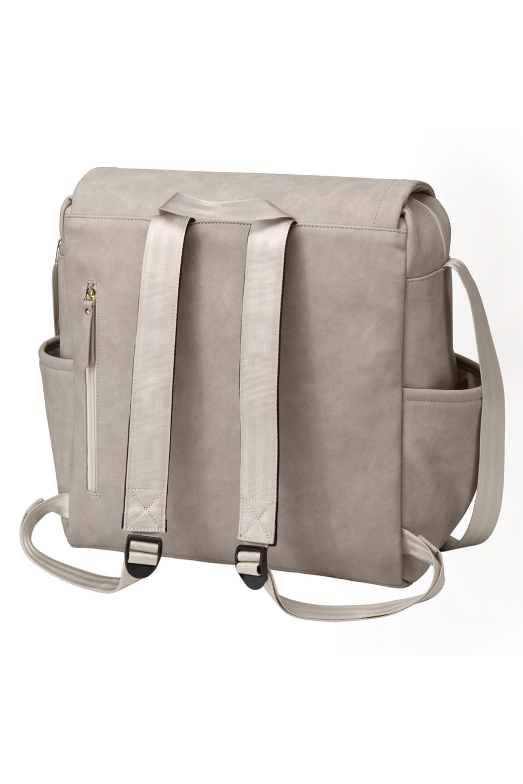Pentunia Picklebottom Boxy Backpack - Grey Matte Leatherette