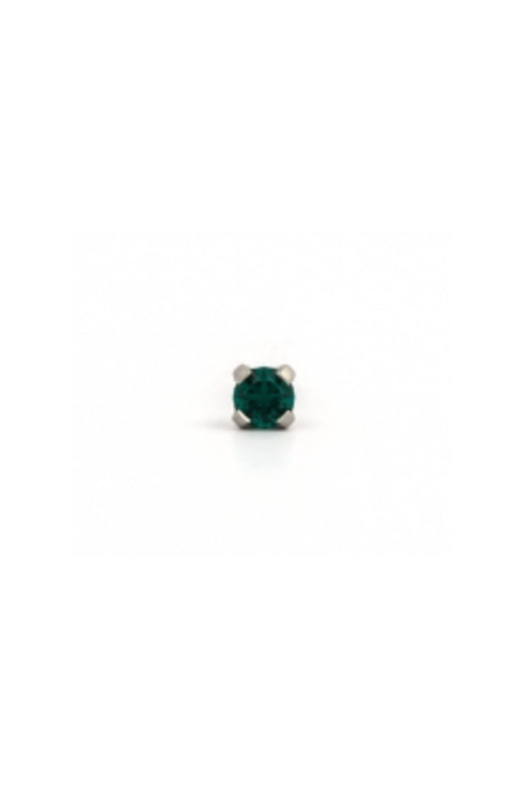 Studex May Emerald Stainless Tiffany 3mm