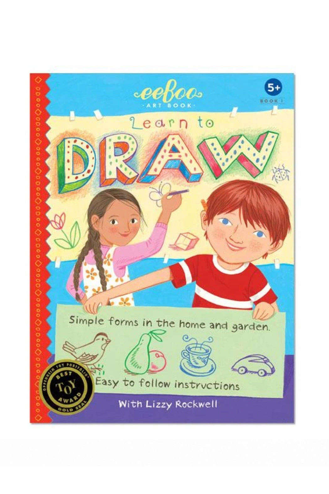 eeBoo Learn To Draw Simple Forms In The Home And Garden