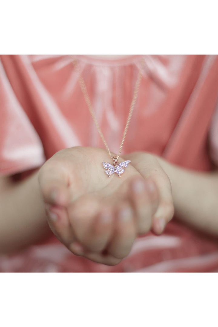 Great Pretenders Boutique Butterfly Gem Necklace