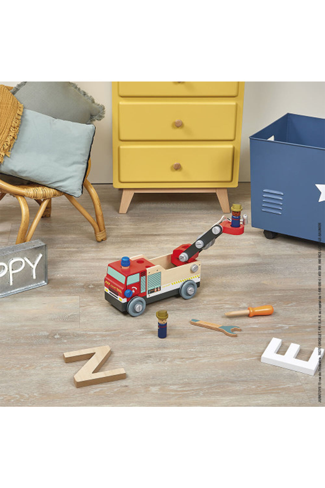 Janod Brico'Kids Fire Engine