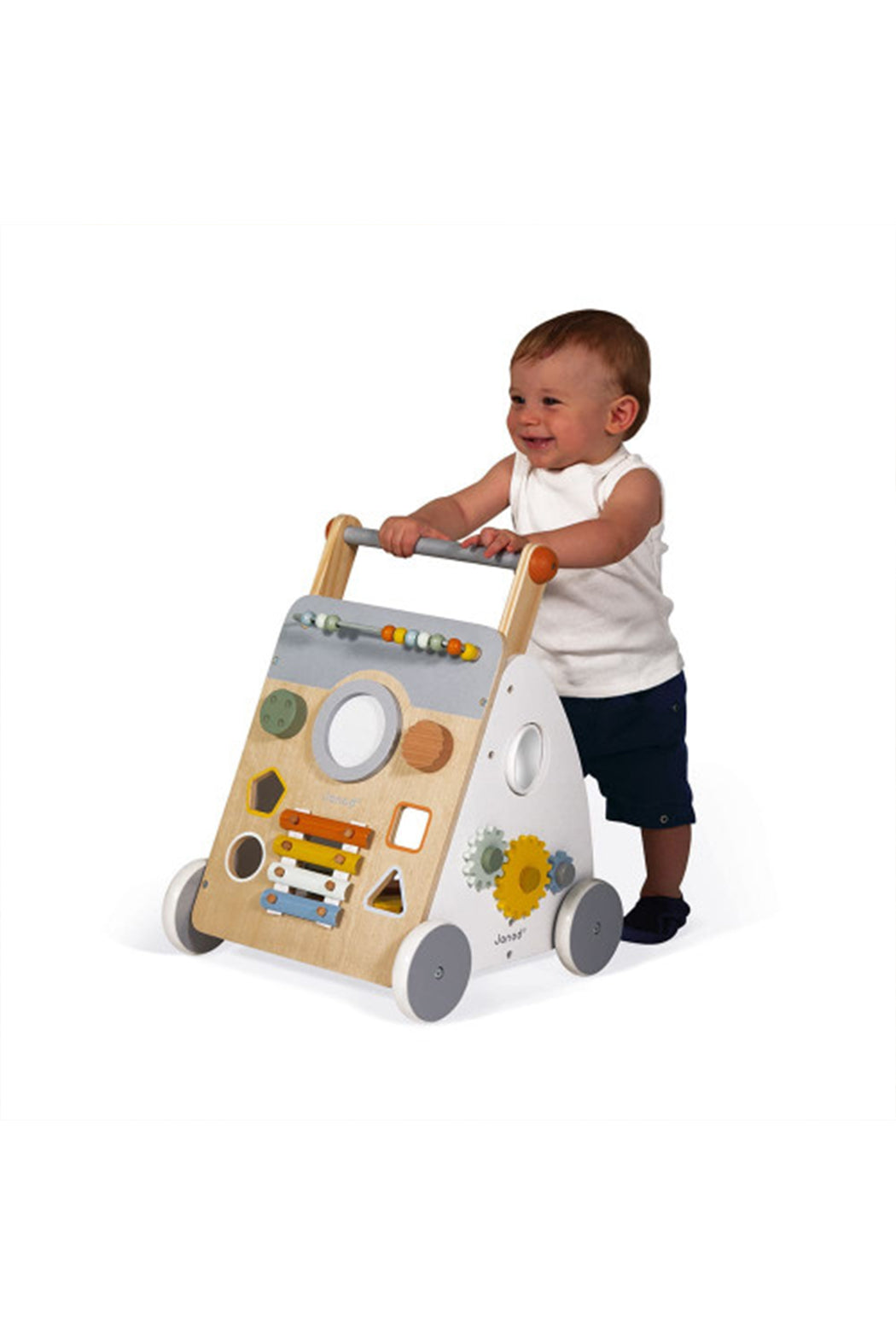 Janod Sweet Cocoon Wooden Multi-Activity Walker