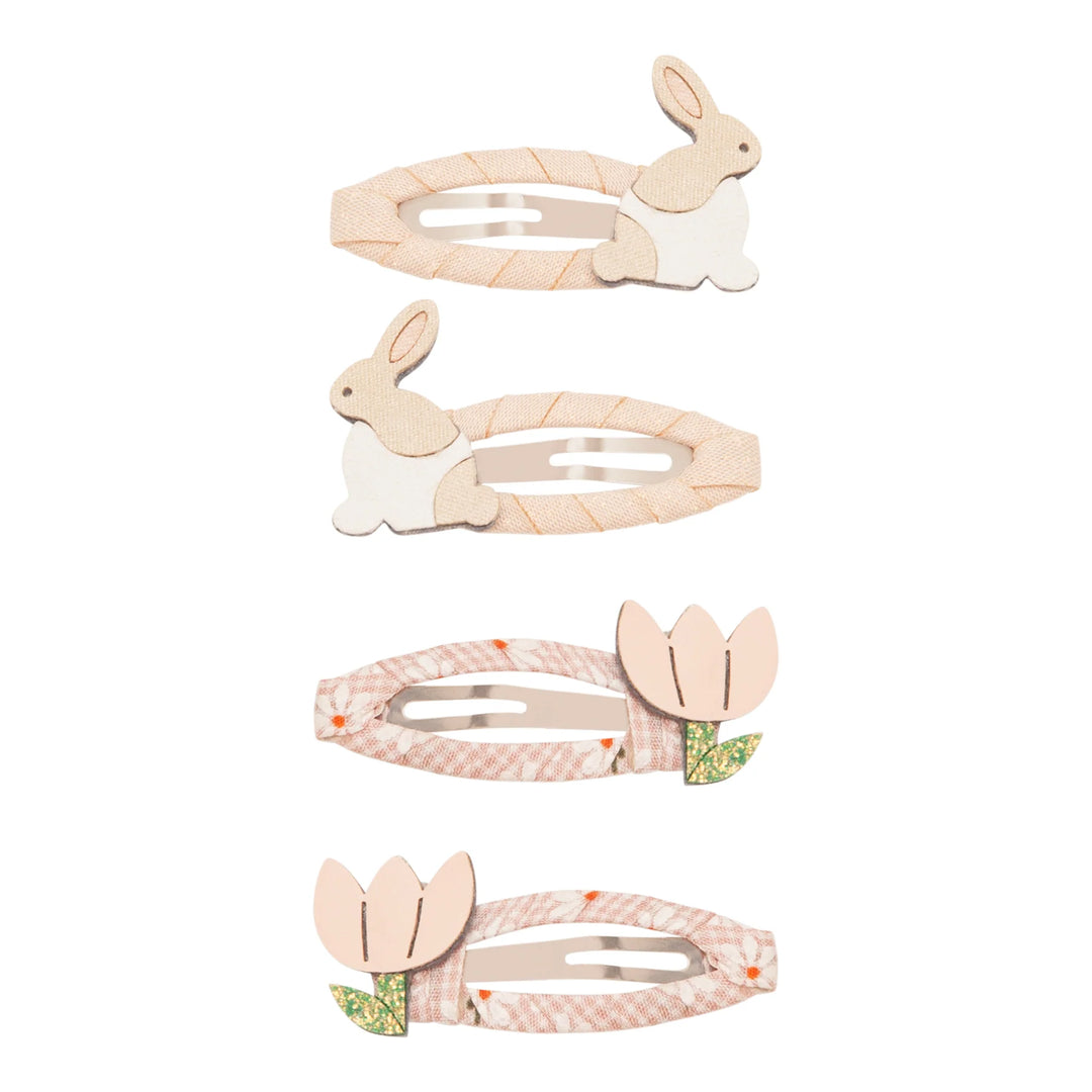 Mimi & Lula Bunny & Flower Clic Clac Clips