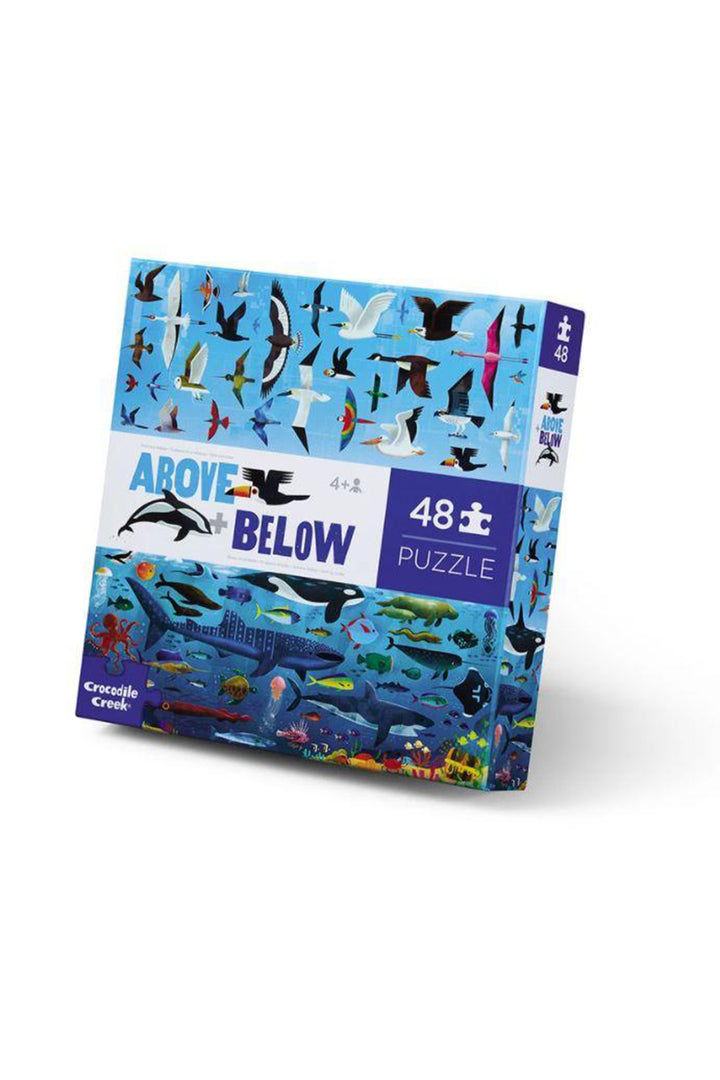 Crocodile Creek Sea & Sky Above + Below 48 Piece Puzzle