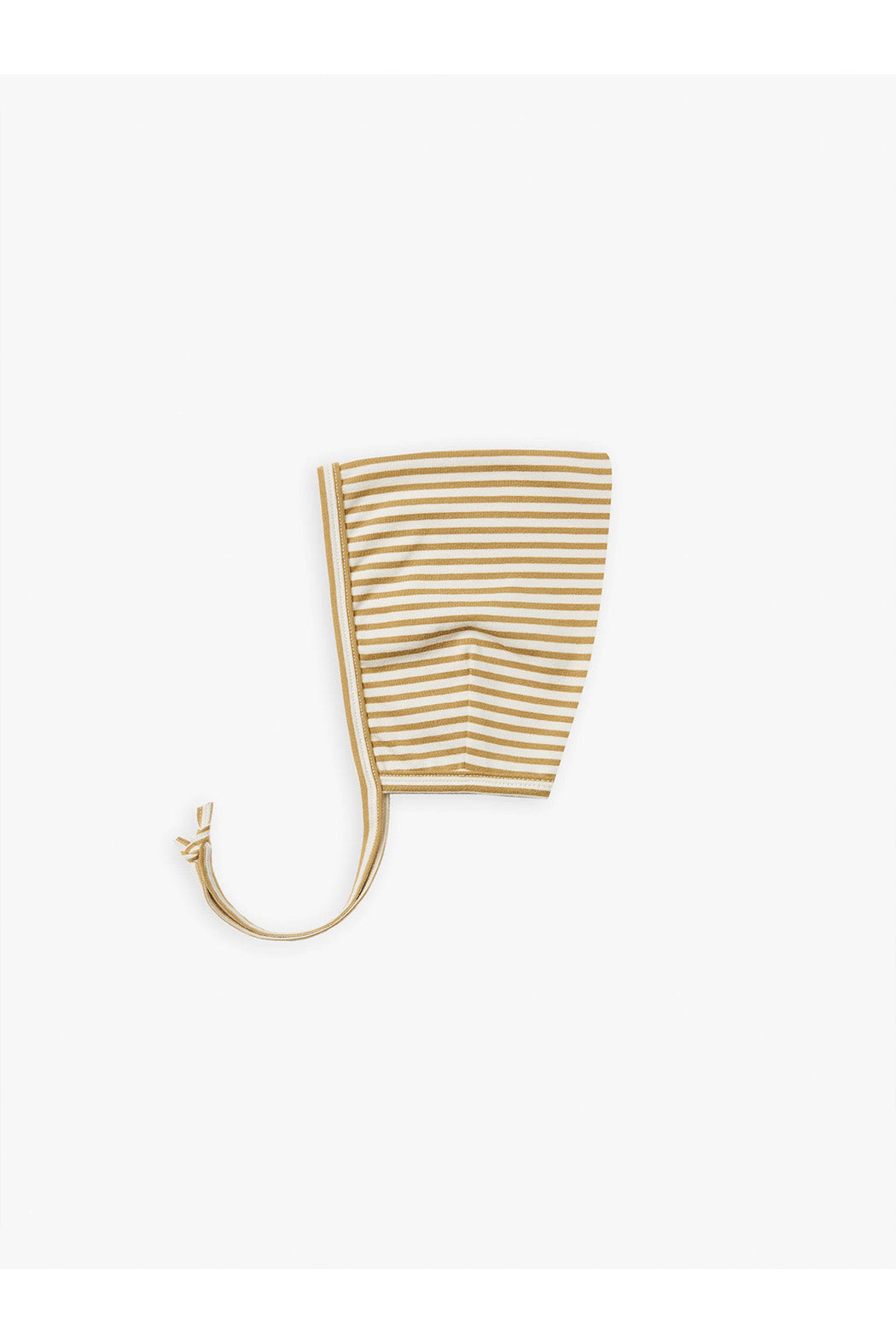 Quincy Mae Organic Pixie Bonnet - Gold Stripe