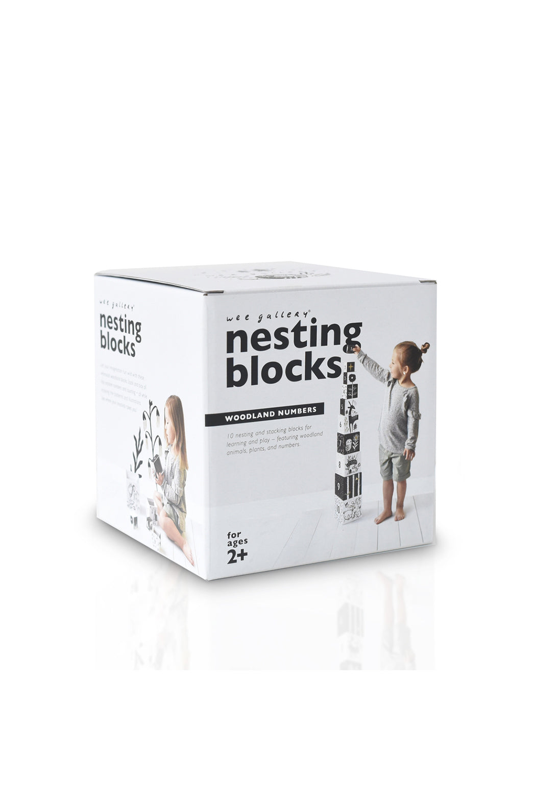 Wee Gallery Nesting Blocks - Woodland Numbers