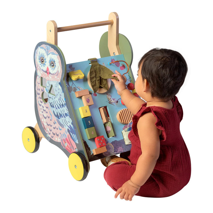 Manhattan Toy Wildwoods Owl Push-Cart