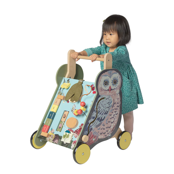 Manhattan Toy Wildwoods Owl Push-Cart