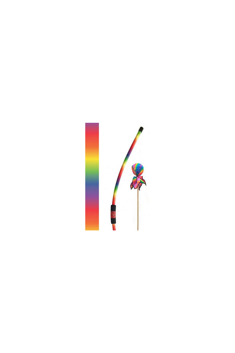 Two Bros Bows Bow & Arrow Set - Rainbow Bow/Tie Dye & Red Arrows