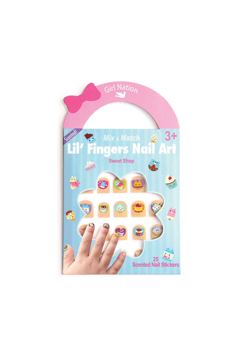 Girl Nation Lil' Fingers Nail Art - Sweet Shop