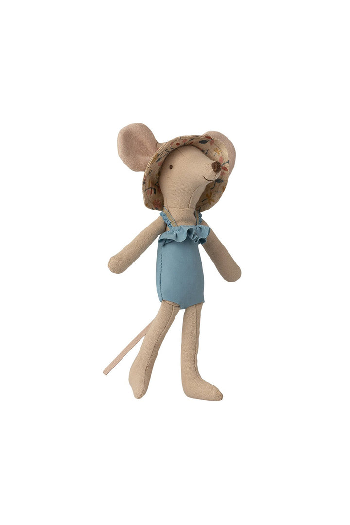 Maileg Beach Mice - Mum In Cabin De Plage