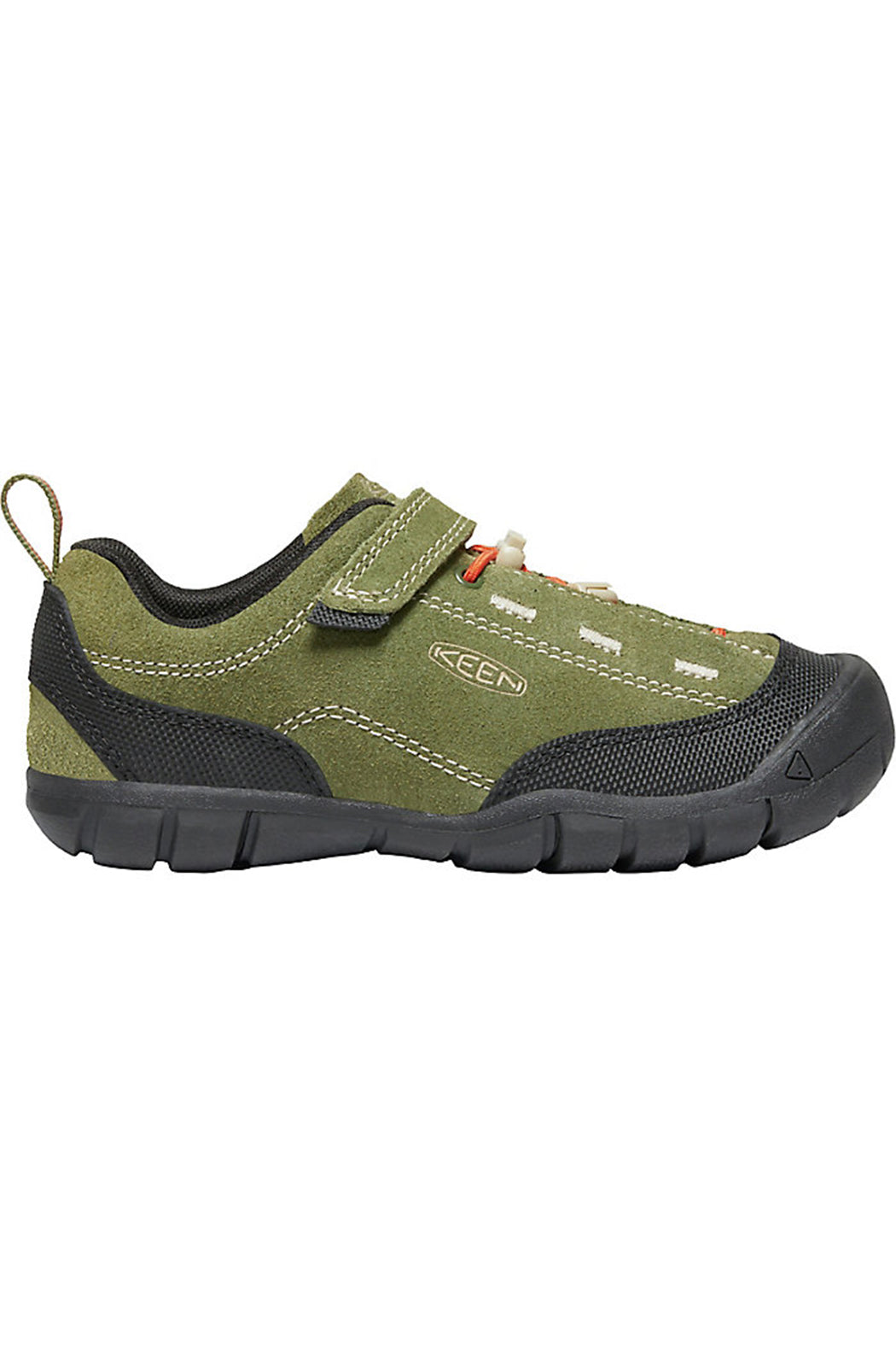 Keen Jasper II Youth Hiking Sneaker - Capulet Olive/Black