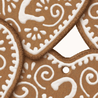 Maileg Gingerbread Gift Tags No. 1 - 4