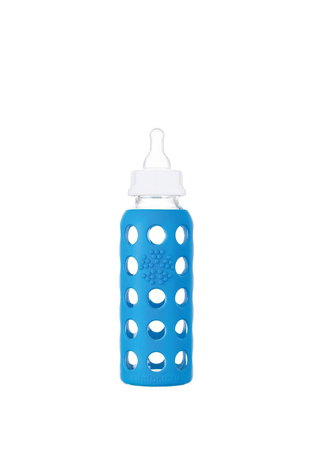 Lifefactory 9oz Glass Baby Bottle With Silicone Sleeve