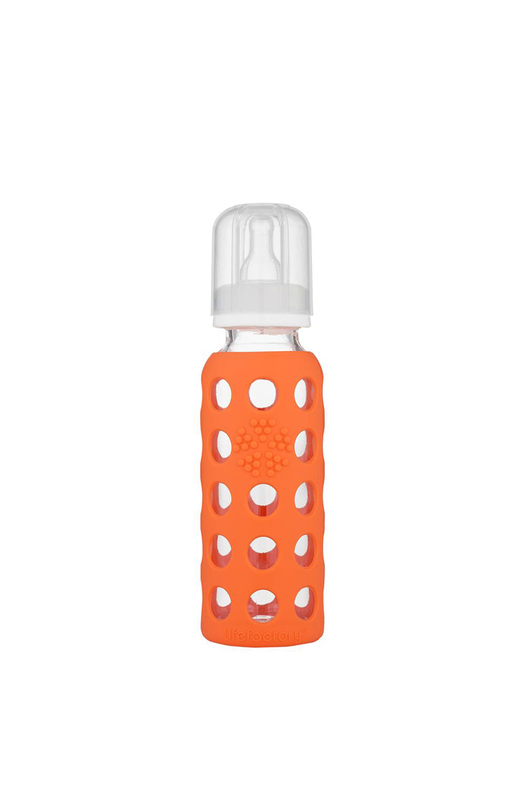 Lifefactory 9oz Glass Baby Bottle With Silicone Sleeve