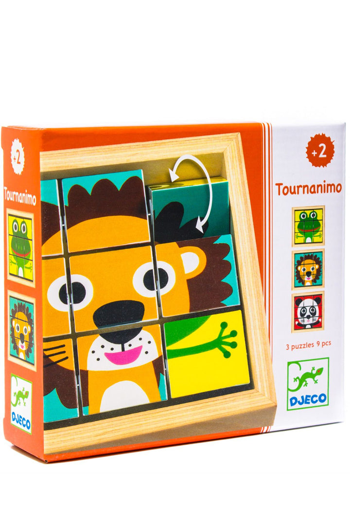 Djeco Wooden Puzzle Tournanimo