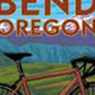 Lantern Press Ride The Trails Bend Oregon Sticker