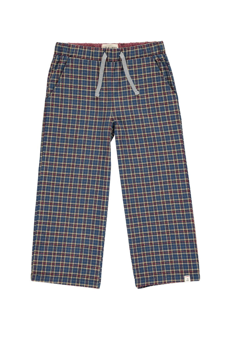 Me & Henry Rockford Lounge Pants - Navy Plaid