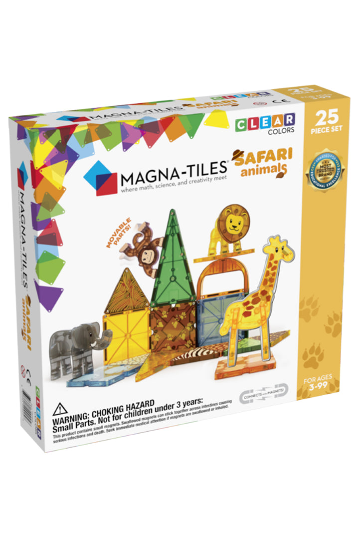 Valtech - MagnaTiles Safari Animals 25 Piece Set