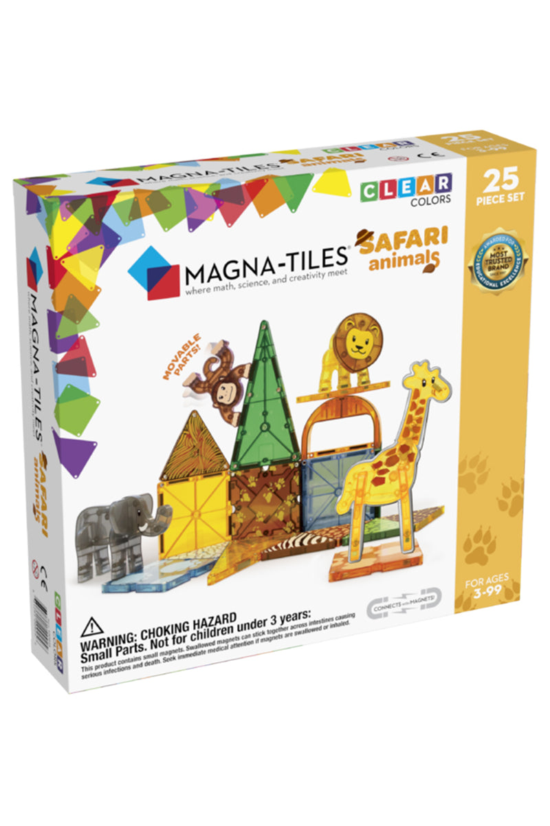 Valtech - MagnaTiles Safari Animals 25 Piece Set