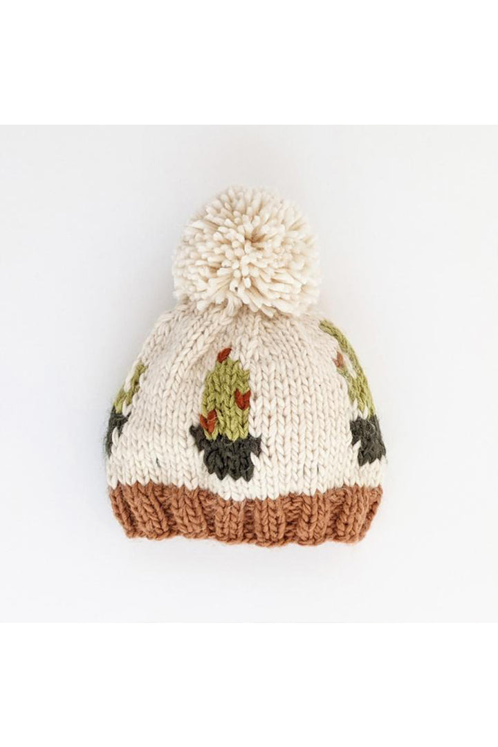 Huggalugs Cactus Knit Beanie Hat