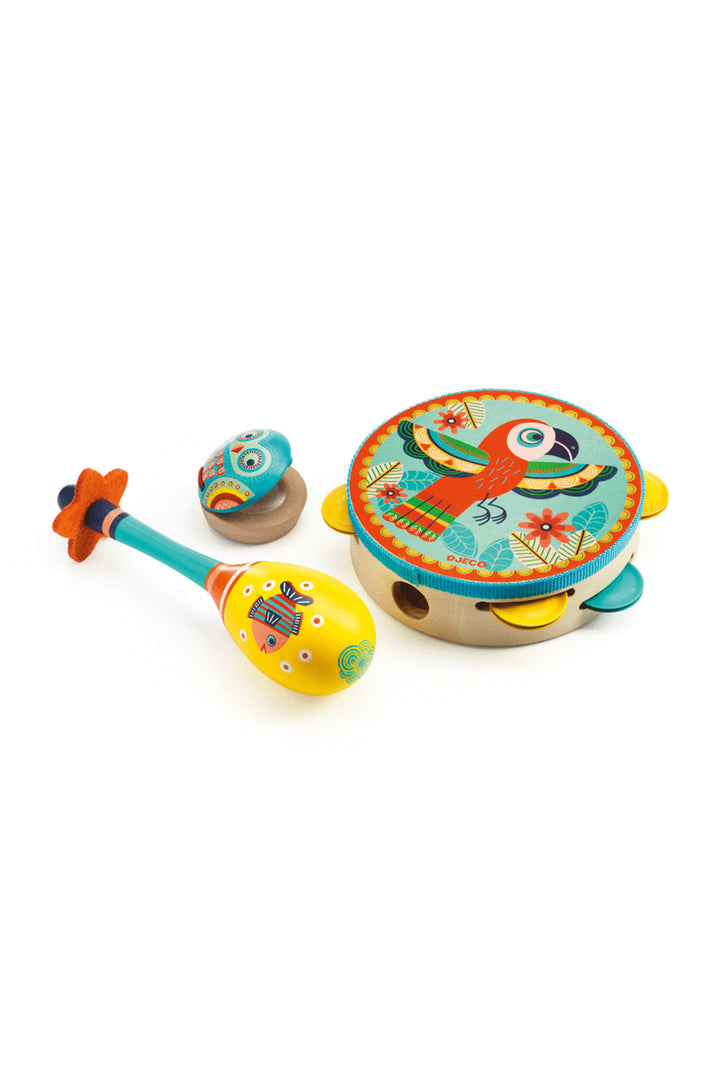 Djeco Animambo Set Of 3 Musical Instruments