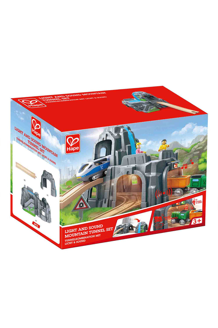 Hape Light and Sound Mountain Tunnel Set