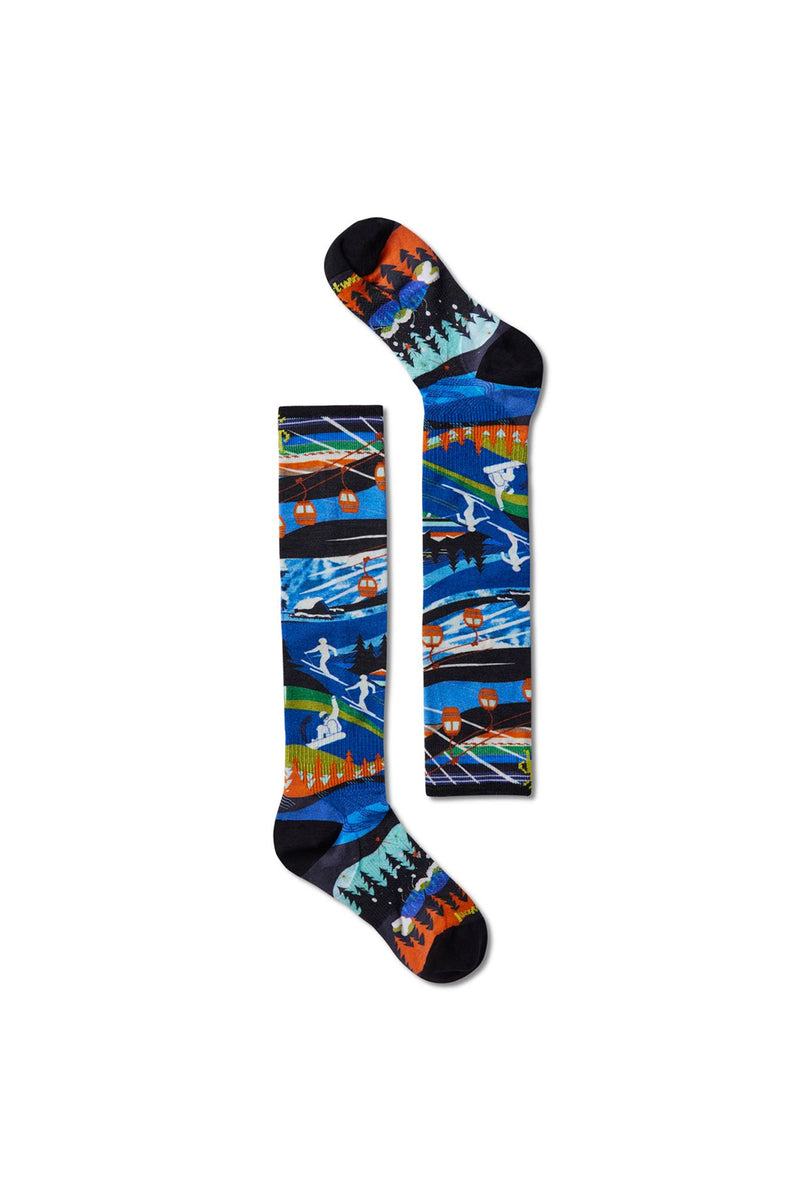 Smartwool Junior Ski Skication Socks - Neptune Blue