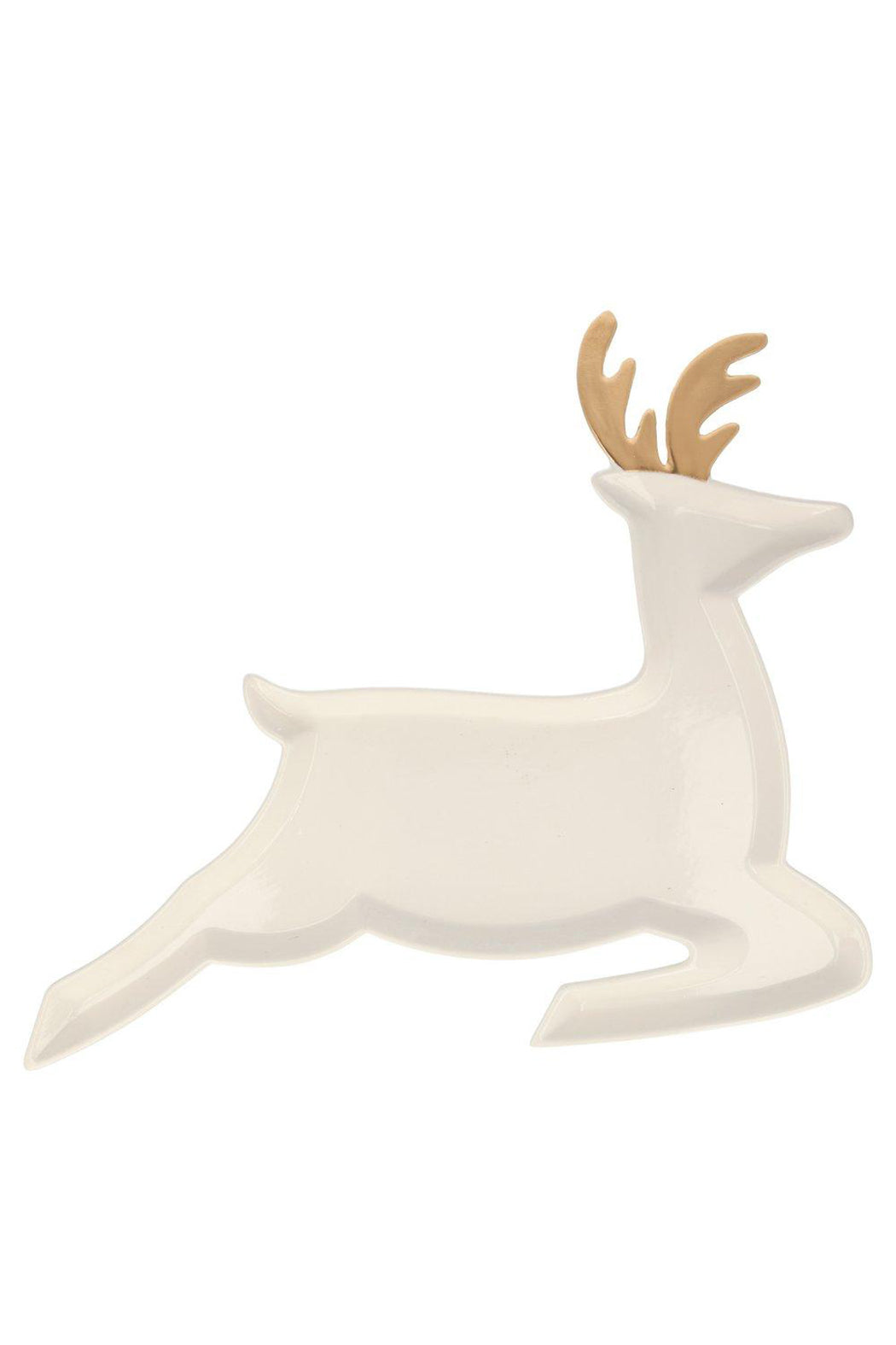 Meri Meri Porcelain Reindeer Plates - Set Of 2