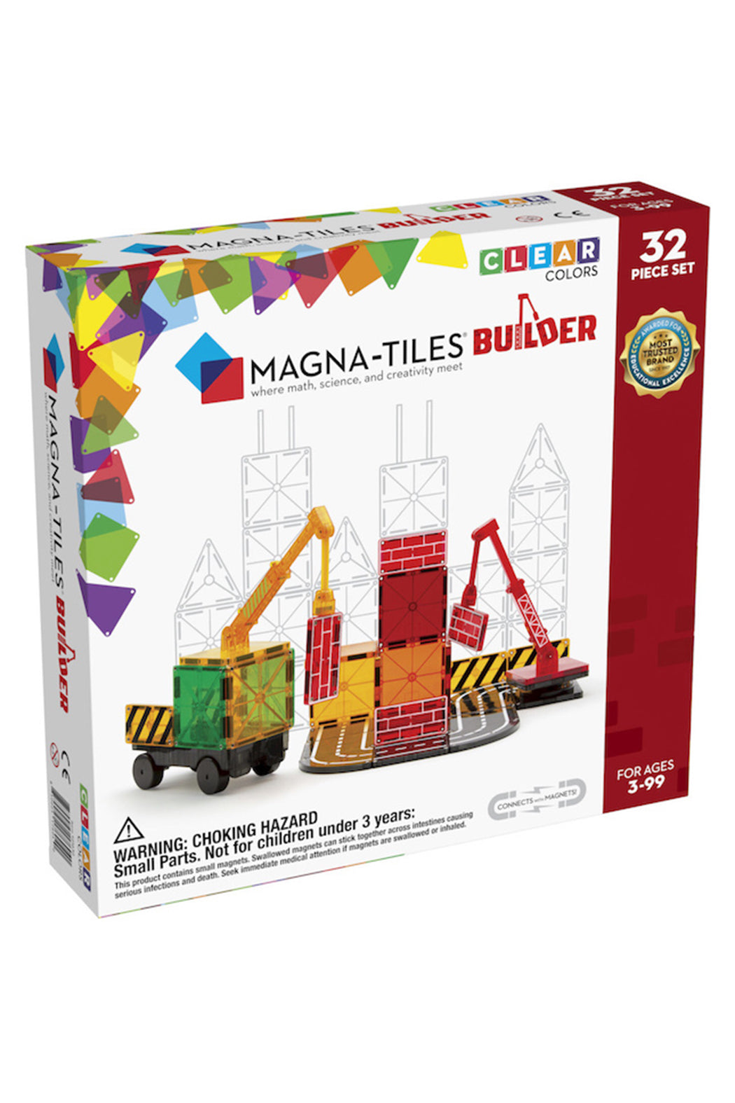 Valtech Magna-Tiles Builder 32-Piece Set