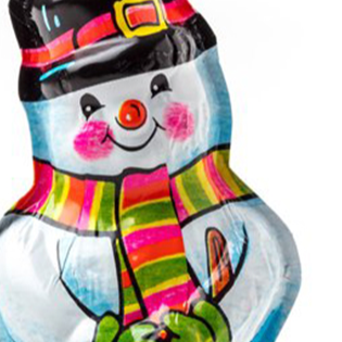 Madelaine Milk Chocolate Semi Solid Snowman - 1.5oz